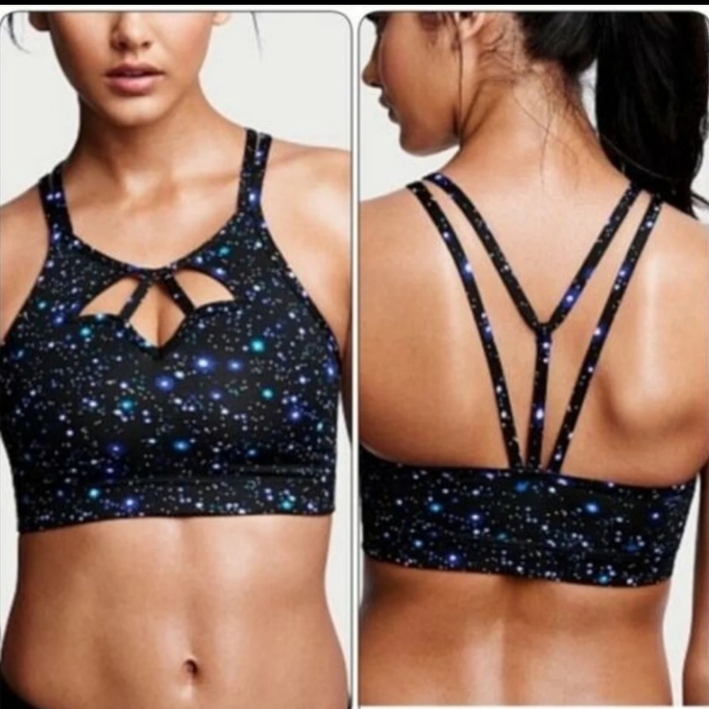 VS cutout strappy back sports bra